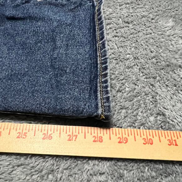 Driftwood Jeans Womens 32 x29  Audrey Boho Embroidered Floral High Rise Straight - Picture 9 of 10